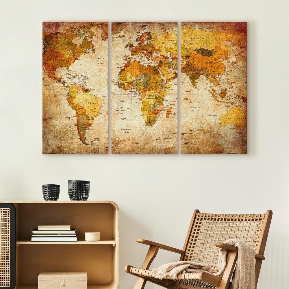 Leinwandbild - Antique Travel – Bild 5