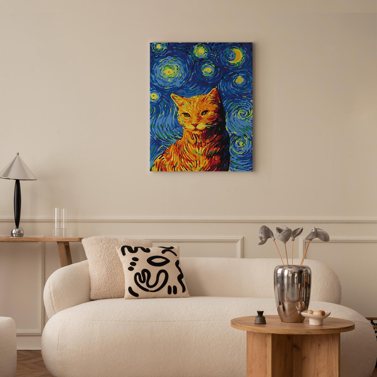 Malen nach Zahlen - Van Gogh's cat – Bild 5