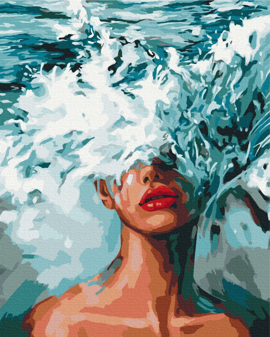 Malen nach Zahlen - Queen of the ocean – Bild 2