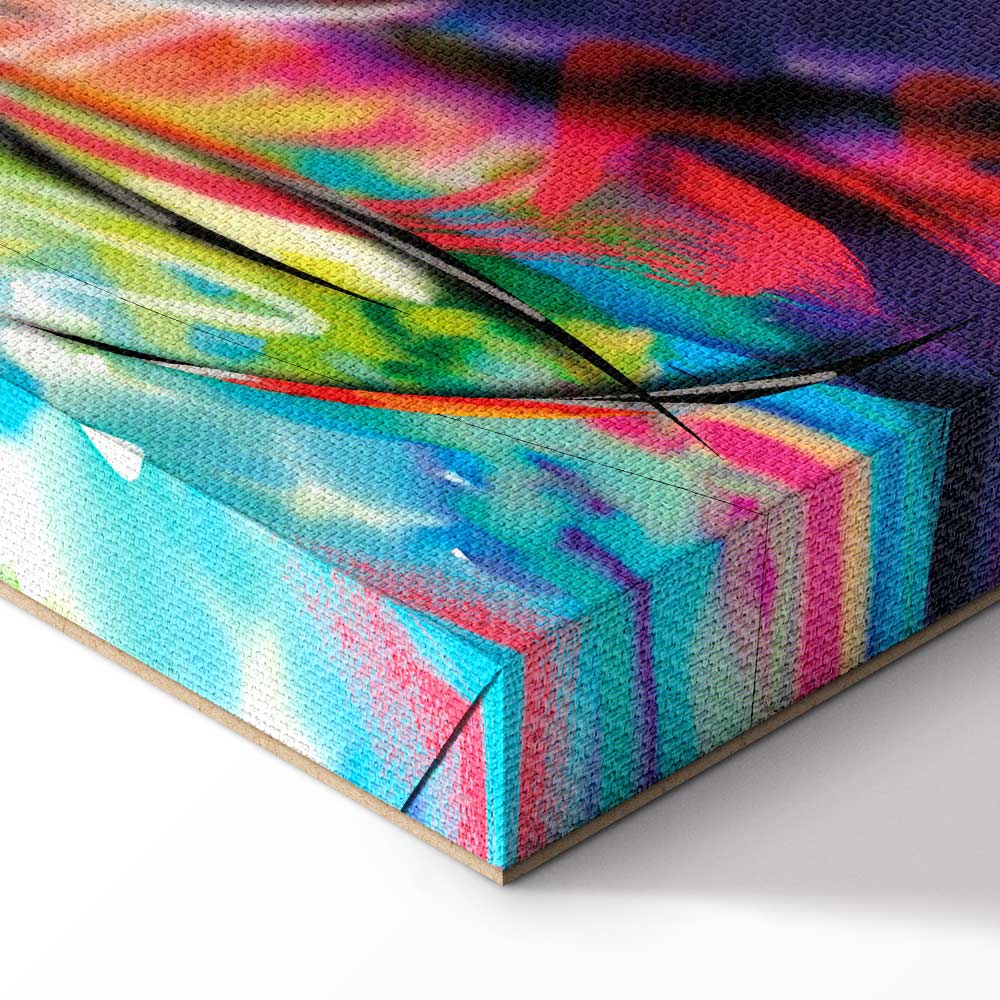 Leinwandbild - Dance of the rainbow – Bild 8
