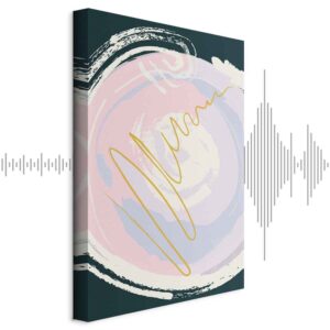 Leinwandbild - Gravitation (1 Part) Vertical