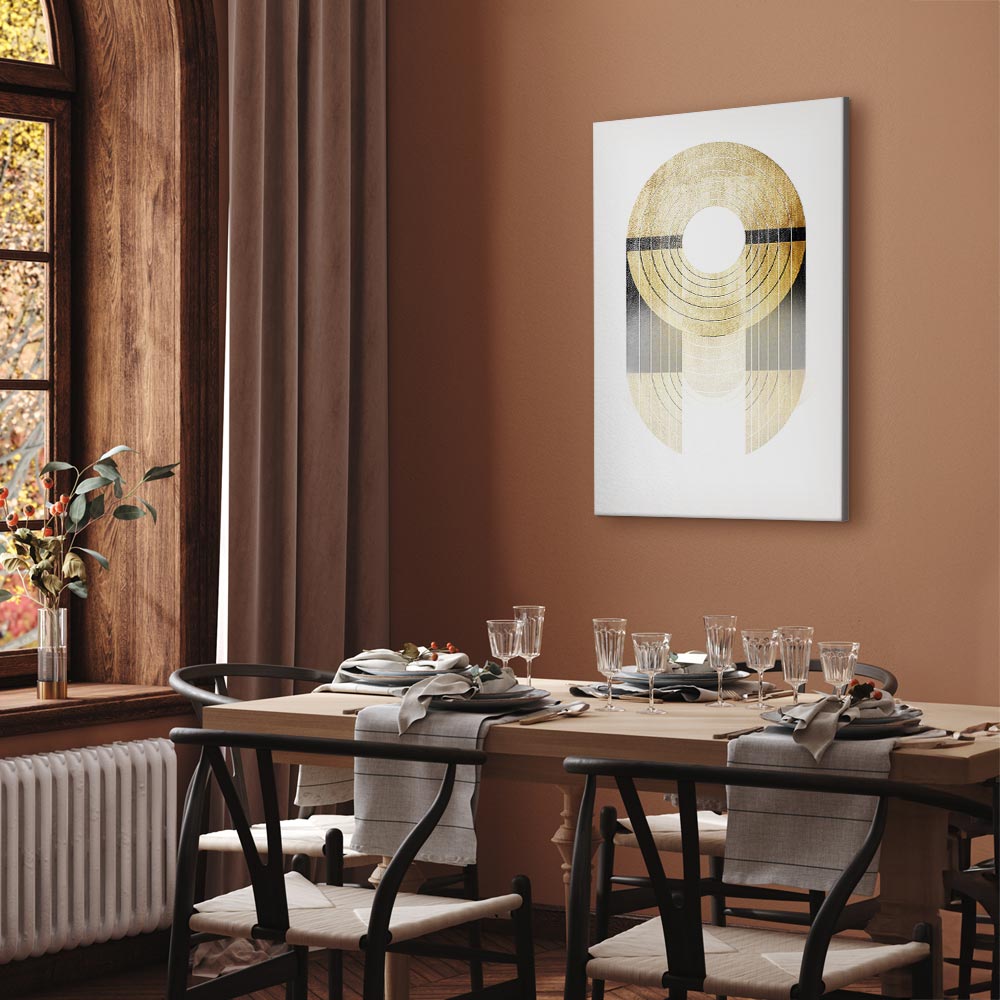 Leinwandbild - Gold Trophy (1 Part) Vertical – Bild 7