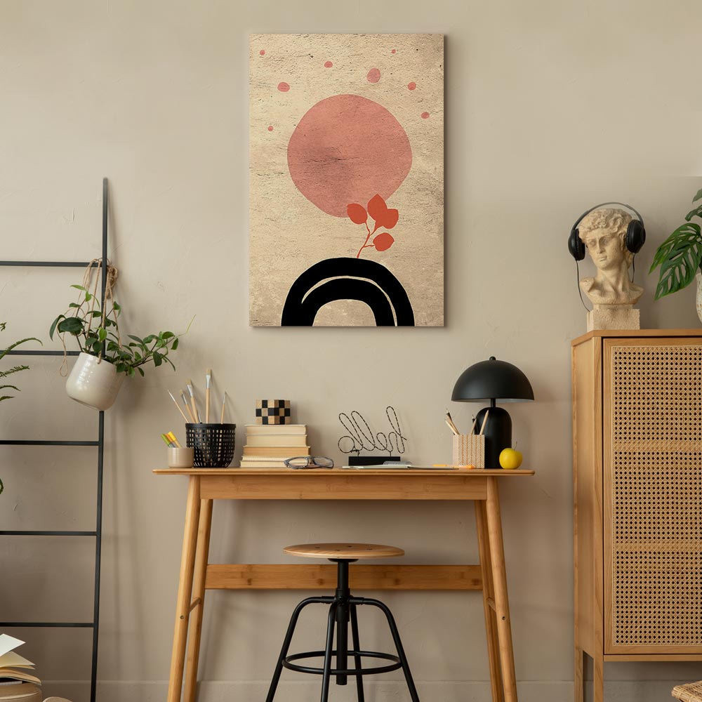 Leinwandbild - Circular Bridge (1 Part) Vertical – Bild 7