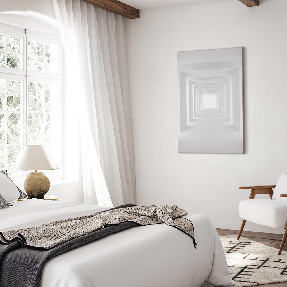 Leinwandbild - Shadow Tunnel (1 Part) Vertical – Bild 6