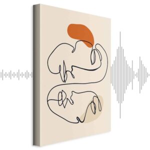 Leinwandbild - Solar Connection (1 Part) Vertical