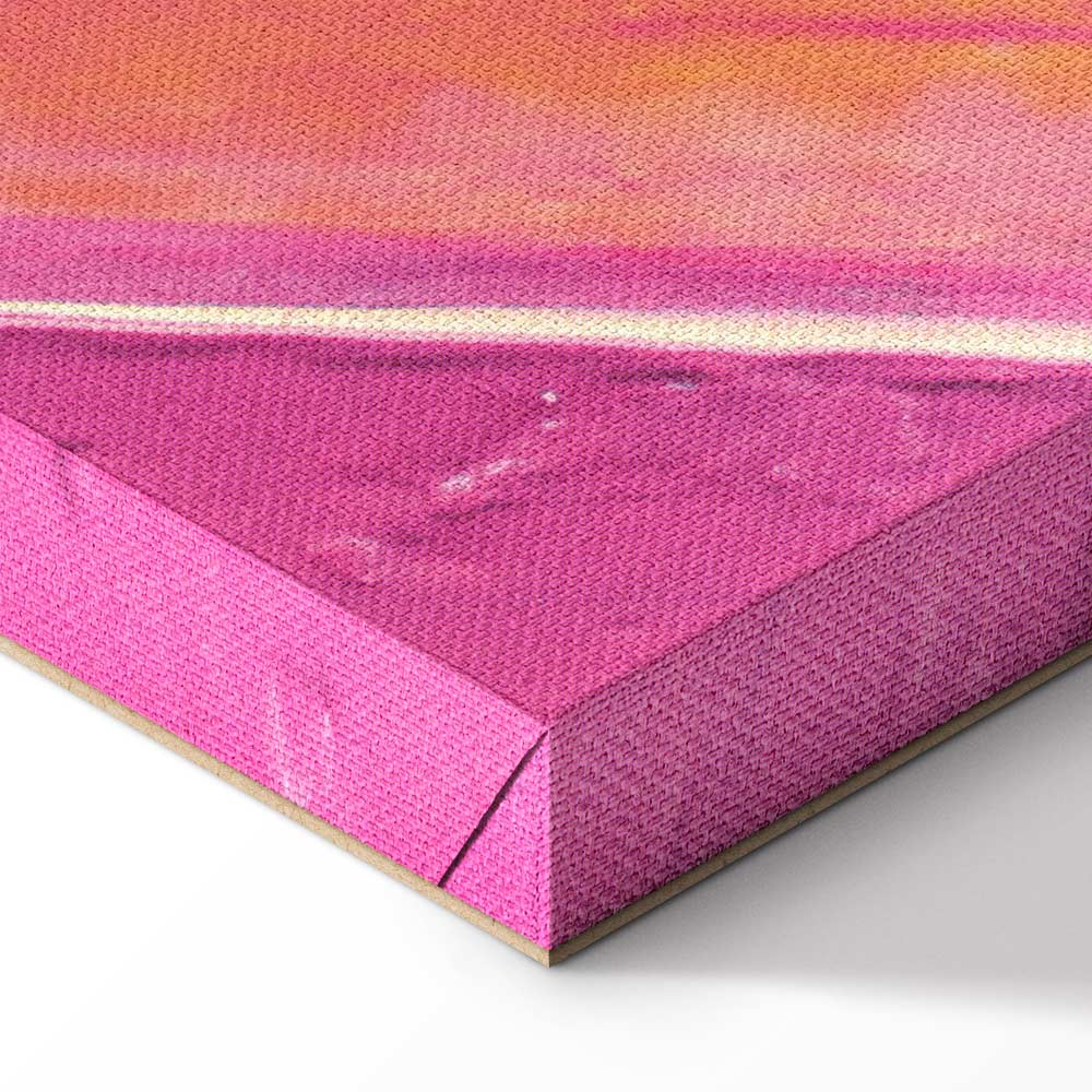 Leinwandbild - Energetic Shapes - Dynamic Oil Paint Composition on Canvas – Bild 8