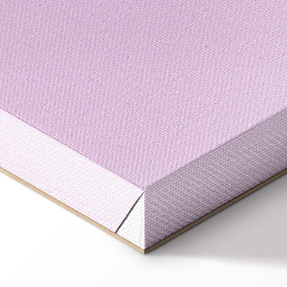 Leinwandbild - Silver Intricacies - Fluid Metallic Figure on a Gradient Background – Bild 8