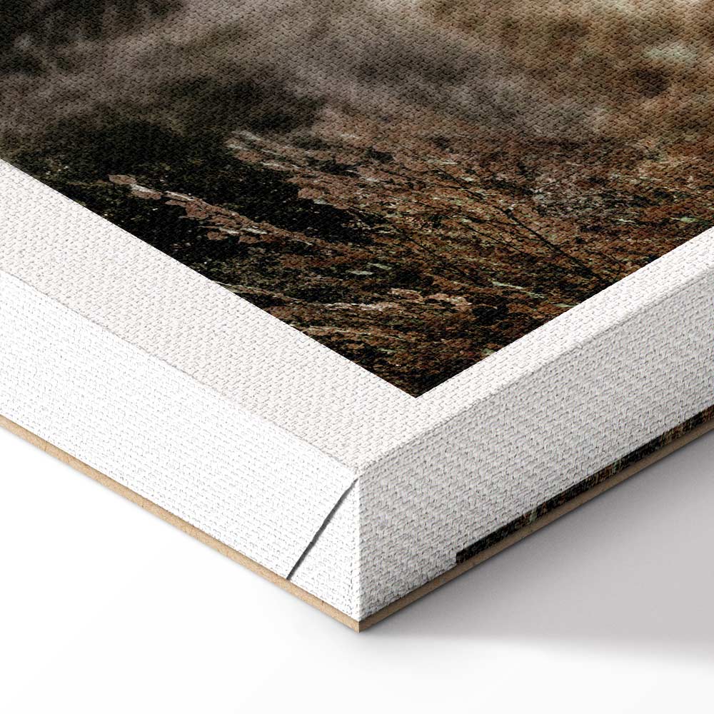 Leinwandbild - Sepia Park (1 Part) Vertical – Bild 8