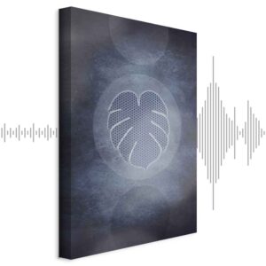 Leinwandbild - Unusual Monstera (1 Part) Vertical