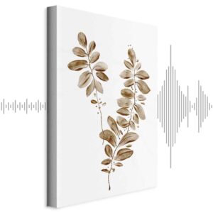 Leinwandbild - August Leaves (1 Part) Vertical