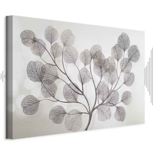 Leinwandbild - Leaves in the Wind (1 Part) Wide