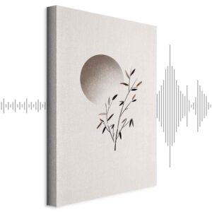 Leinwandbild - Eastern Minimalism (1 Part) Vertical