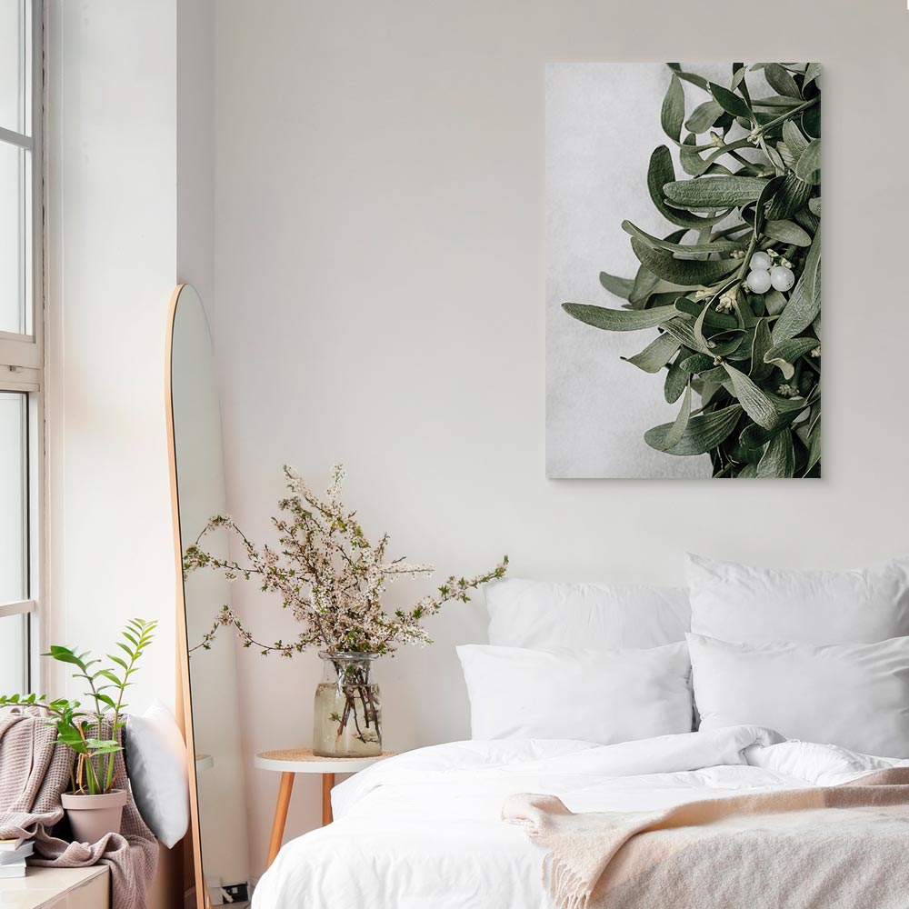 Leinwandbild - Christmas Mistletoe (1 Part) Vertical – Bild 6