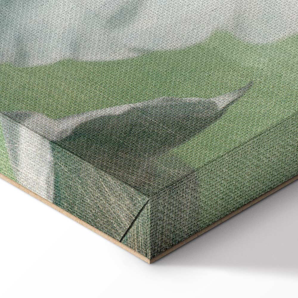 Leinwandbild - Mint Fog (1 Part) Vertical – Bild 8