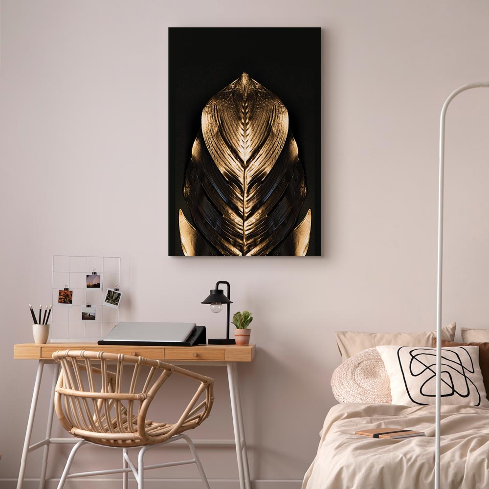Leinwandbild - Pharaoh's Gold (1 Part) Vertical – Bild 6