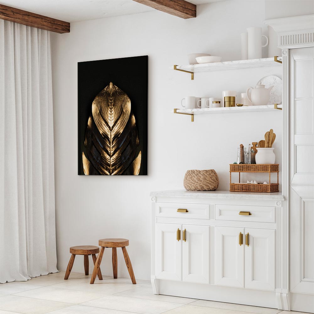 Leinwandbild - Pharaoh's Gold (1 Part) Vertical – Bild 7