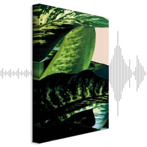 Leinwandbild - Dieffenbachia (1 Part) Vertical