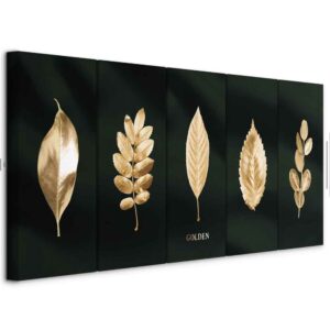 Leinwandbild - Noble Collection (5 Parts) Narrow