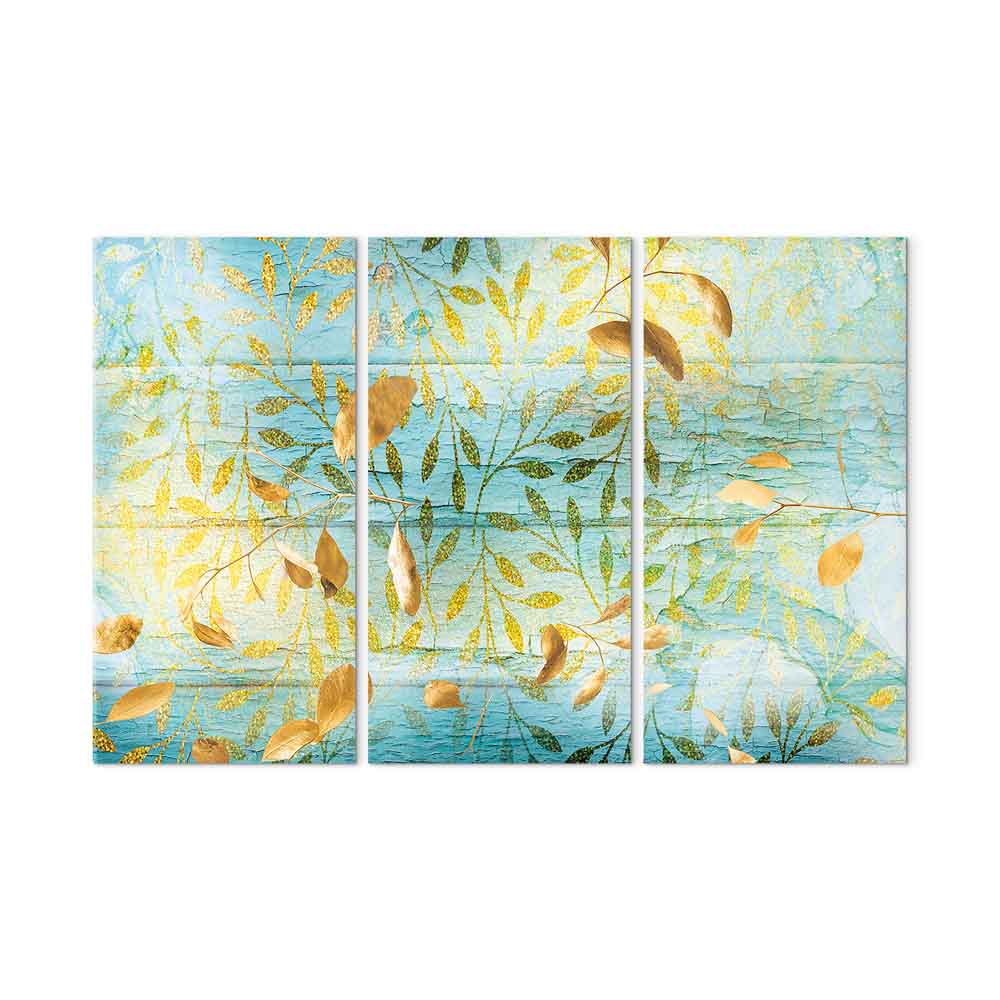 Leinwandbild - Golden Harvest (3 Parts) – Bild 2