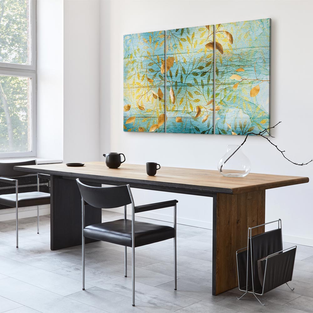 Leinwandbild - Golden Harvest (3 Parts) – Bild 7