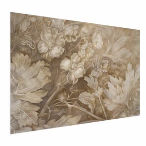 Poster - Ornamental Floral Carvings