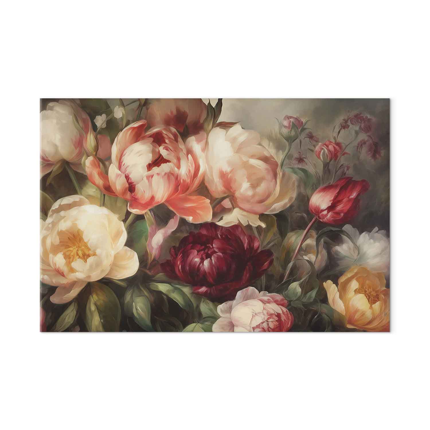 Leinwandbild - Charismatic peonies