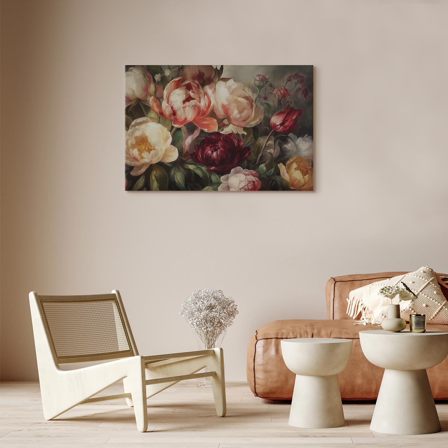 Leinwandbild - Charismatic peonies – Bild 2
