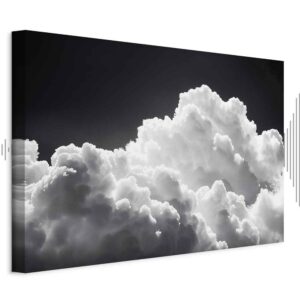 Leinwandbild - Discover the Endless Play of Sunlight – Clouds and Shadows in the Sky