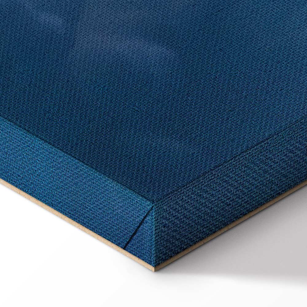 Leinwandbild - Aerial Landscapes: Rays Lighting Up Fluffy Cloud Formations – Bild 8