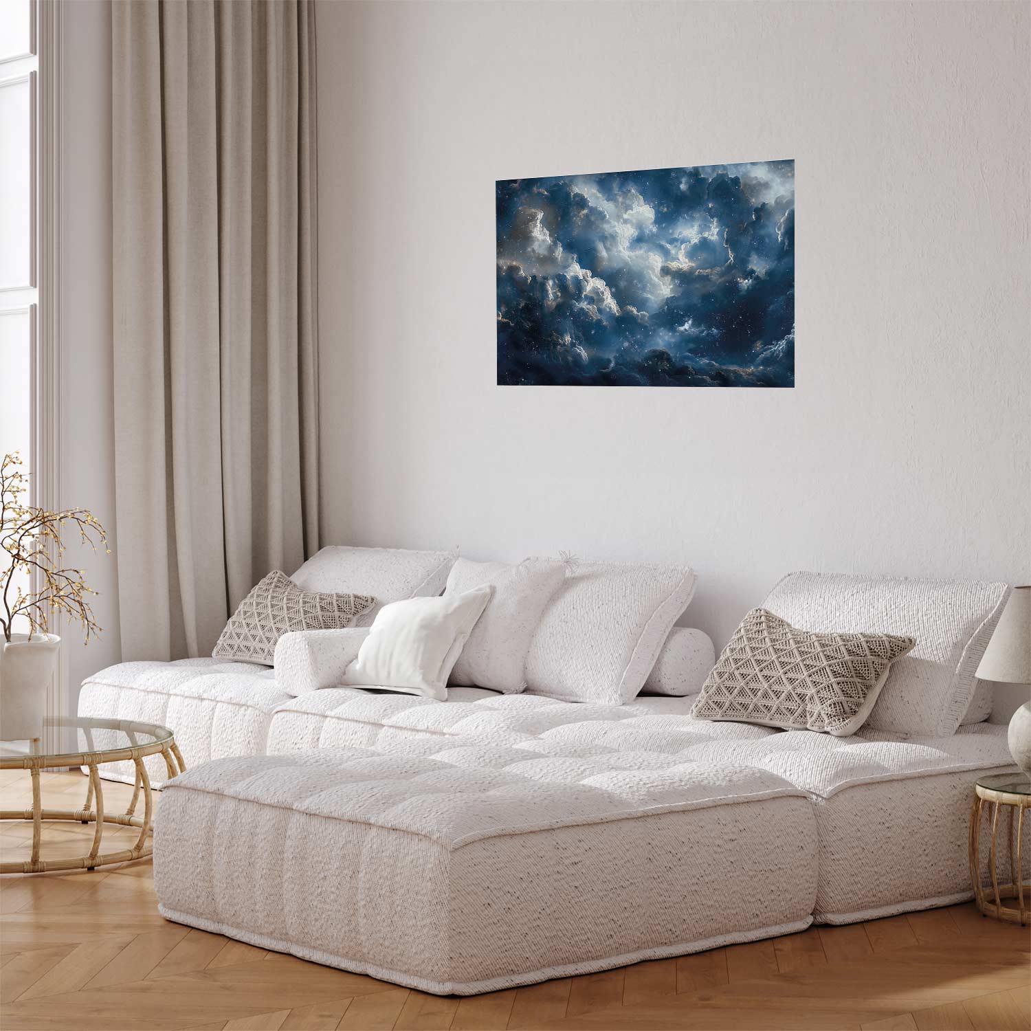 Poster - Astronomical Wonders: Clouds and Stars in Harmonious Union – Bild 5