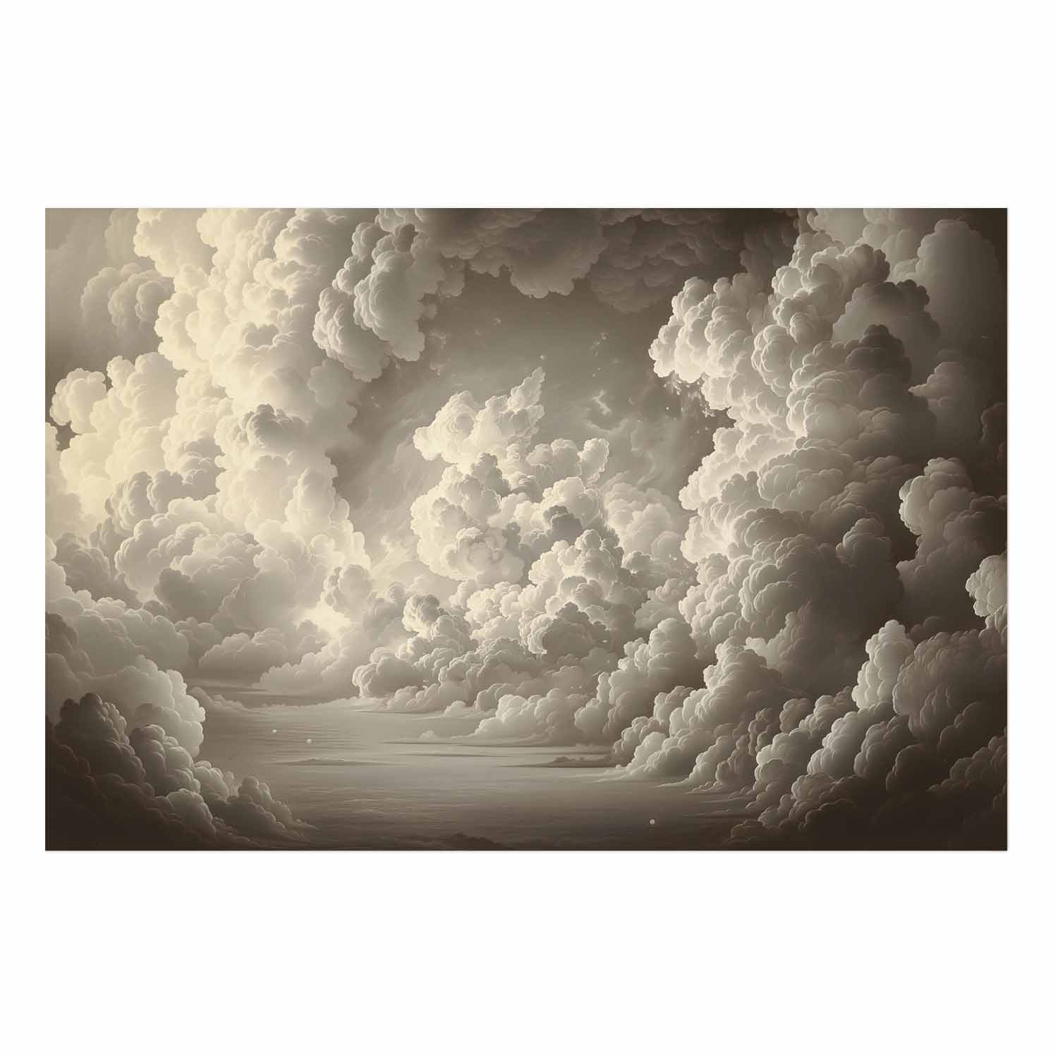 Poster - Whisper of Illuminated Clouds: Soft Light Play in the Sky Theater – Bild 2