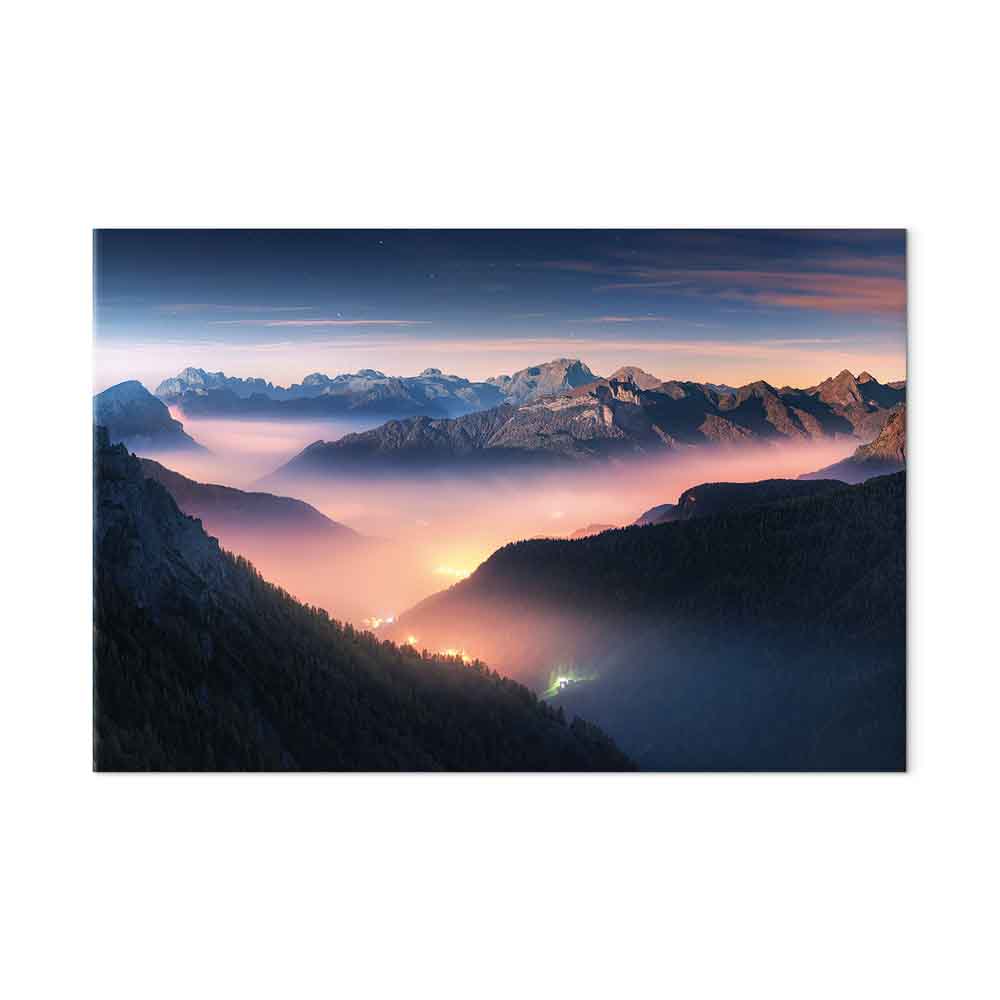 Leinwandbild - Mountain Breath (1 Part) Wide - First Variant – Bild 2