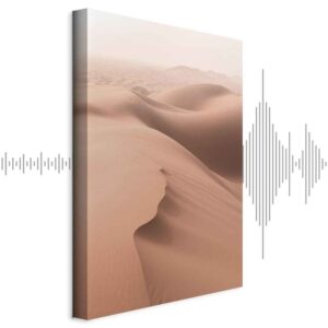 Leinwandbild - Sandy Space (1 Part) Vertical
