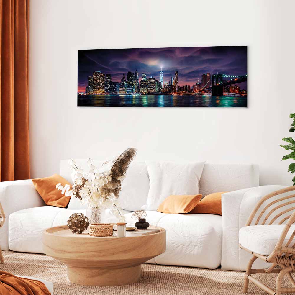 Leinwandbild - New York: Dark City – Bild 5