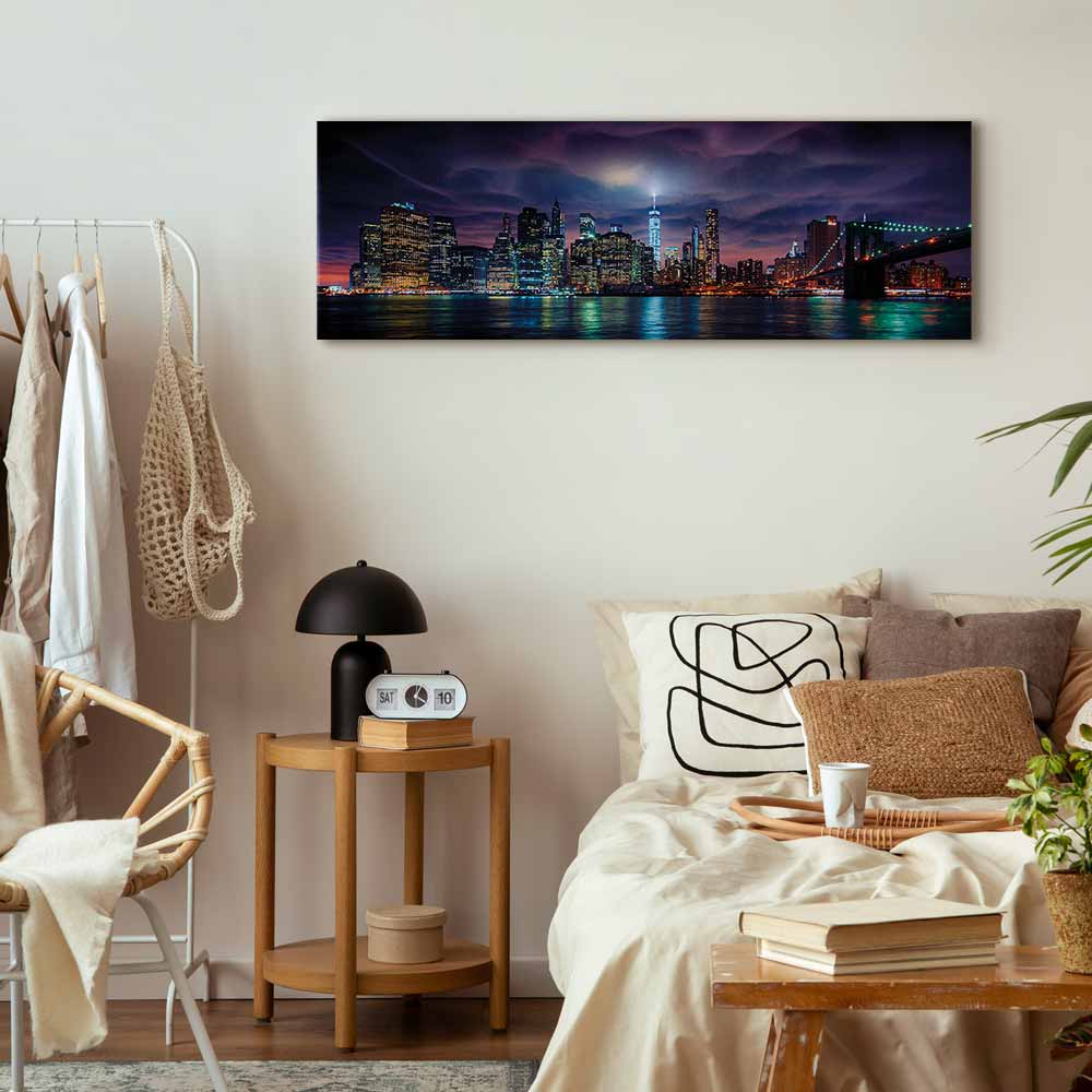 Leinwandbild - New York: Dark City – Bild 6