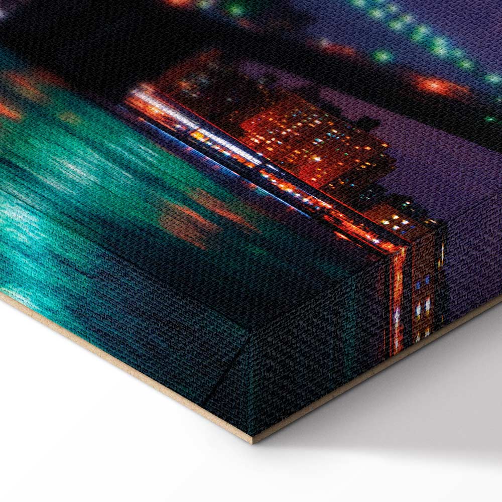 Leinwandbild - New York: Dark City – Bild 8