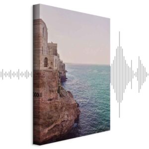 Leinwandbild - Turquoise Coast (1 Part) Vertical