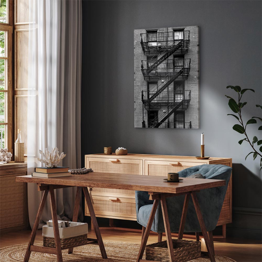 Leinwandbild - Emergency Exit (1 Part) Vertical – Bild 7