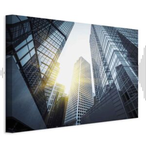 Leinwandbild - In a Big City (1 Part) Wide - Third Variant