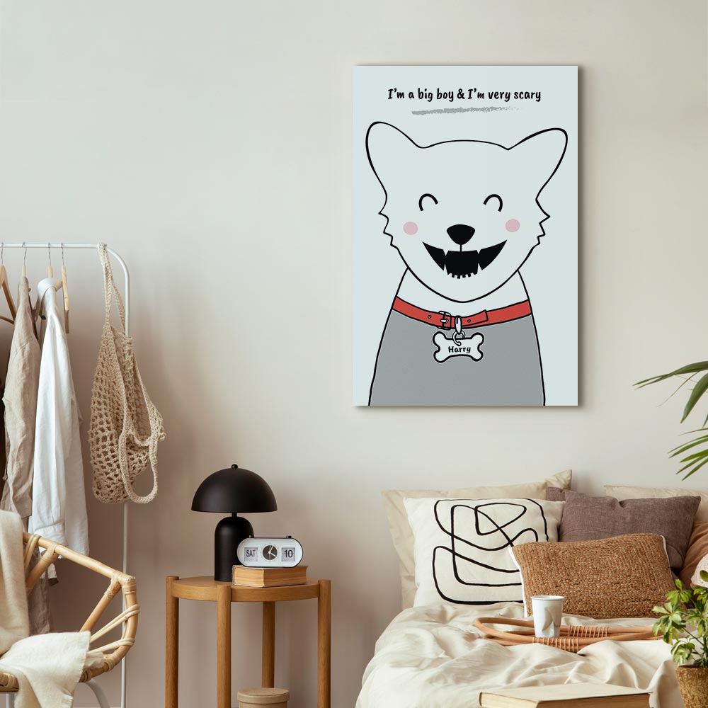 Leinwandbild - Doggy Harry (1 Part) Vertical – Bild 6