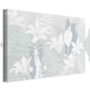 Leinwandbild - Cat Matters (1 Part) Wide - First Variant