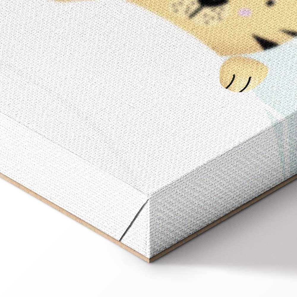 Leinwandbild - Fairy-Tale Zoo (3 Parts) – Bild 8