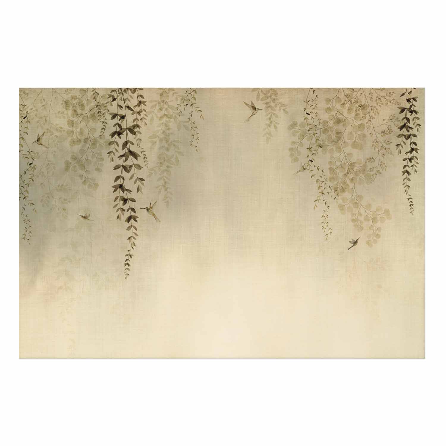 Poster - Beige Hummingbirds – Bild 2