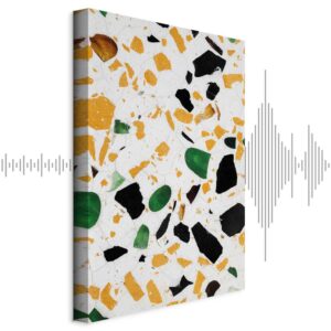 Leinwandbild - Terrazzo (1 Part) Vertical