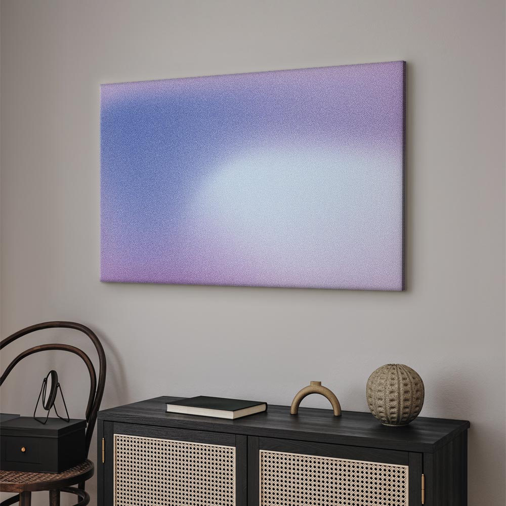 Leinwandbild - Heather Mist - Delicate Gradient Comprising Various Shades of Violet – Bild 5
