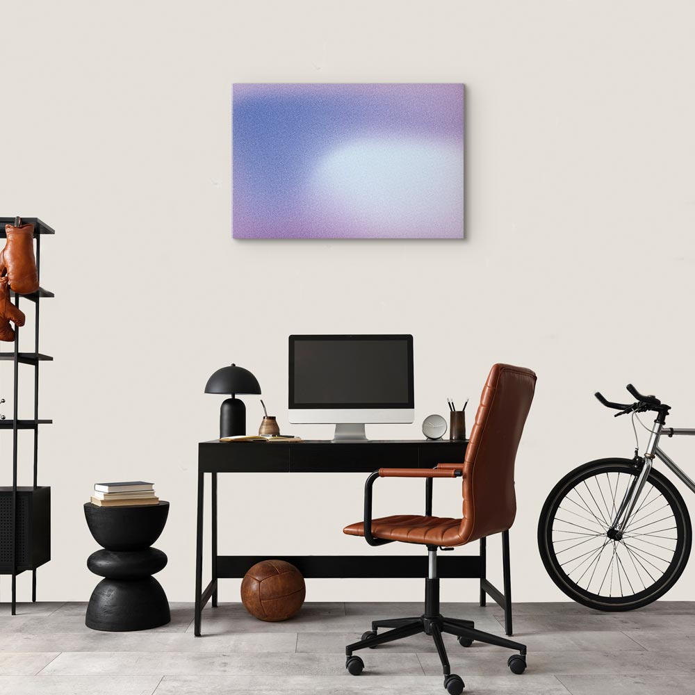 Leinwandbild - Heather Mist - Delicate Gradient Comprising Various Shades of Violet – Bild 7