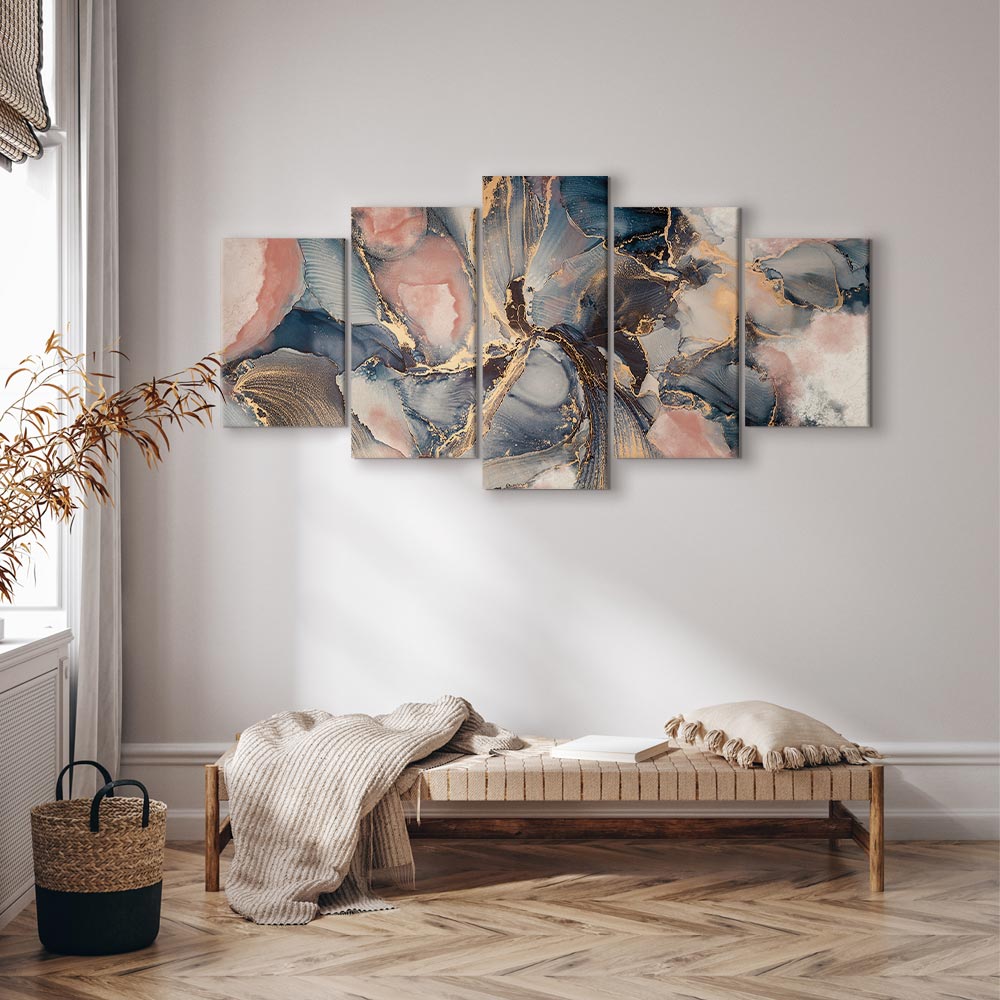 Leinwandbild - Sentimental Journey (5 Parts) Wide – Bild 5