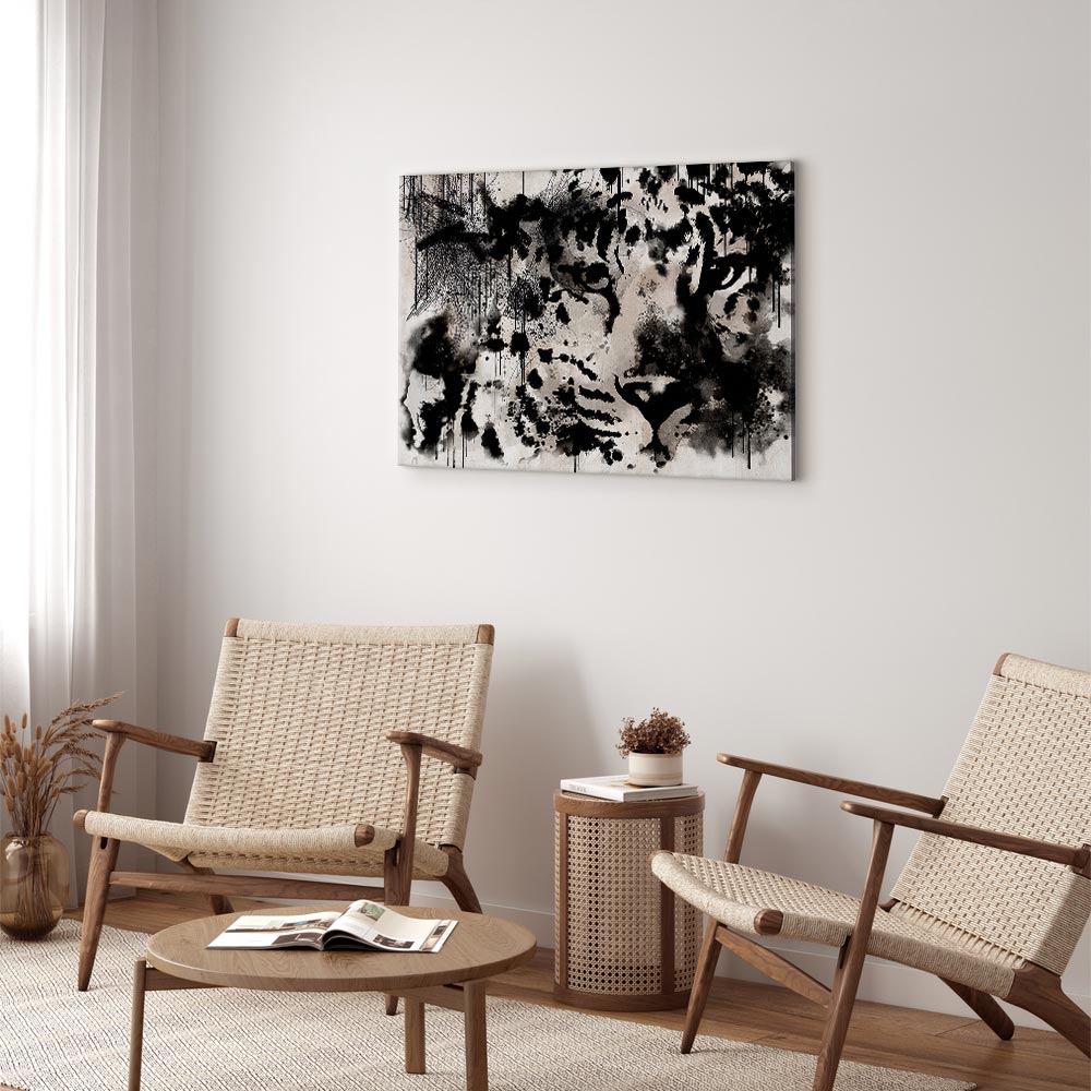 Leinwandbild - Cat's Look (1 Part) Wide – Bild 5
