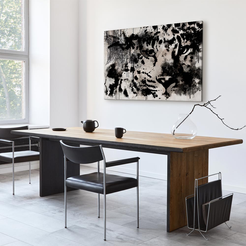 Leinwandbild - Cat's Look (1 Part) Wide – Bild 7