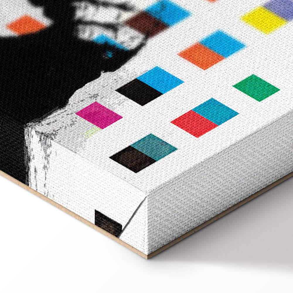 Leinwandbild - Banksy The Thinker Monkey – Bild 8